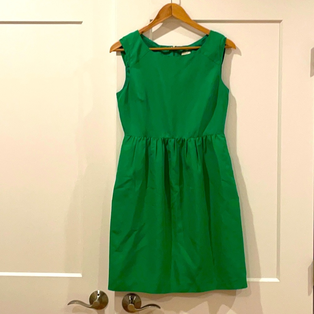 Kelly green J Crew dress - very sweet